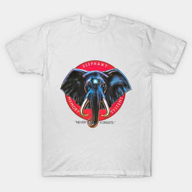 Elephant Memory Systems - #3 T-Shirt by RetroFitted